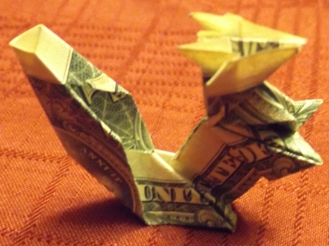 Joshua's-Origami-Folded-$1-Bills